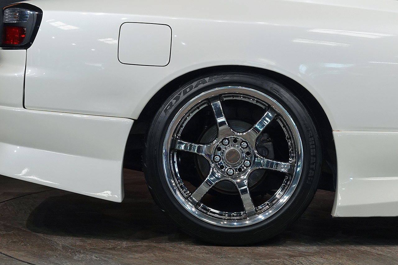 2001 Nissan SILVIA S15 Silvia Spec-R, Aftermarket Aero, RAYS Gram Lights 18 Inch Wheels, Aftermarket Intercooler