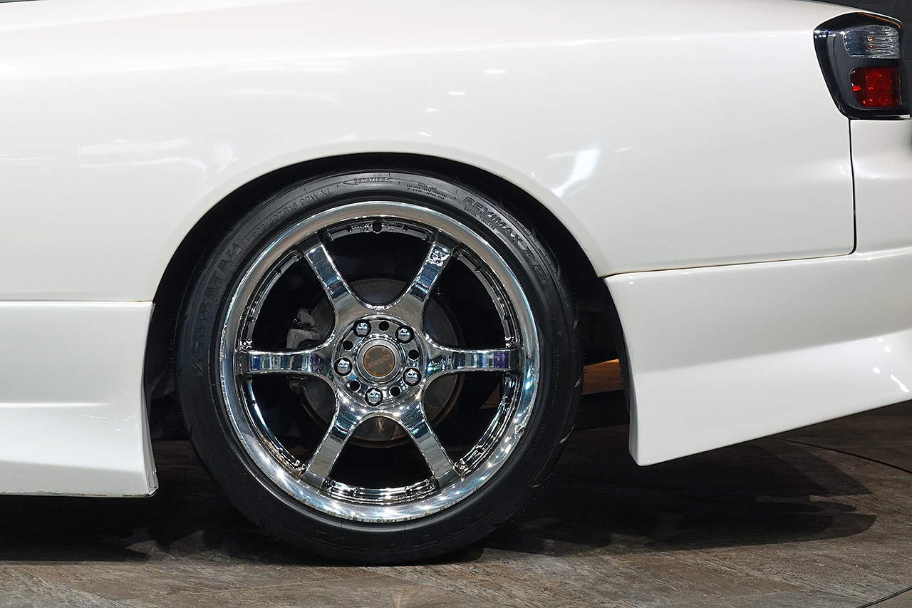 2001 Nissan SILVIA S15 Silvia Spec-R, Aftermarket Aero, RAYS Gram Lights 18 Inch Wheels, Aftermarket Intercooler