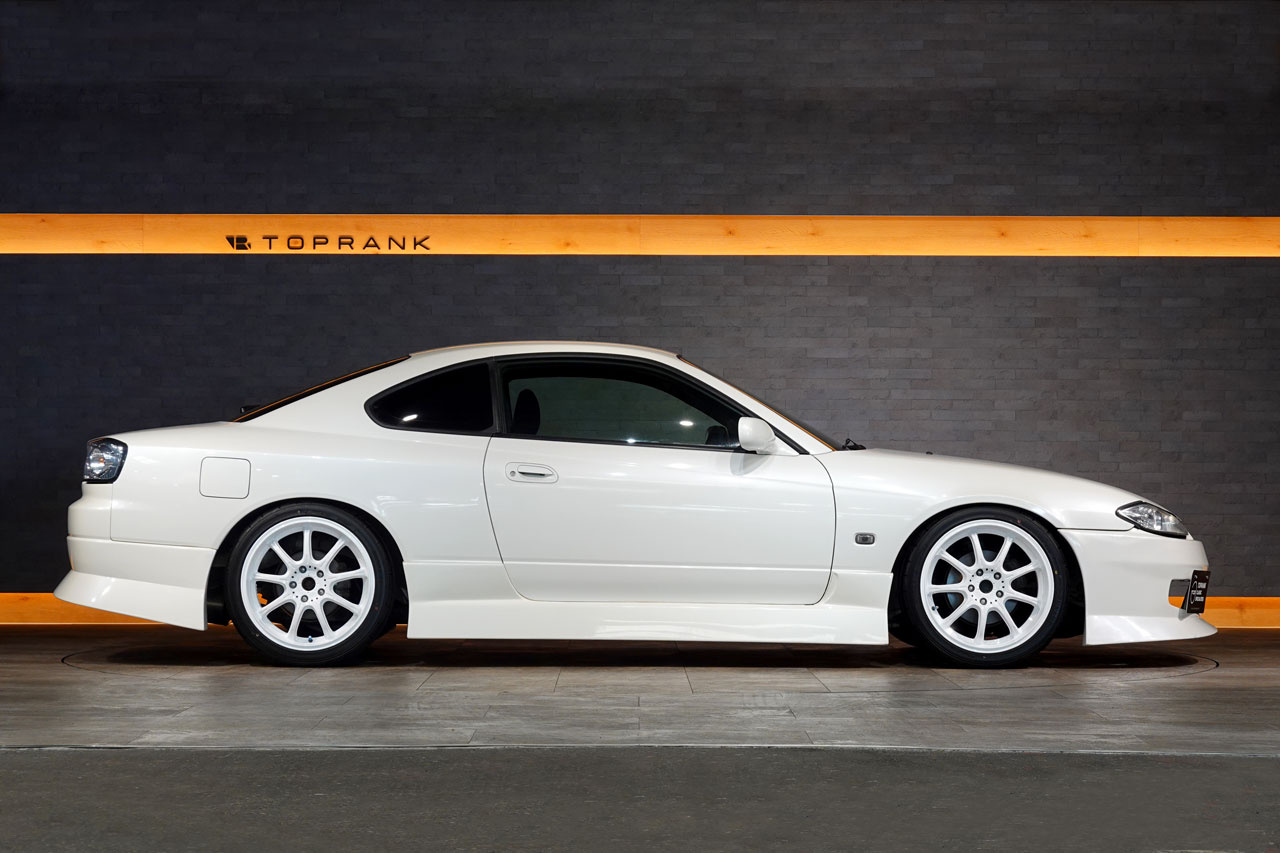 1999 Nissan SILVIA Nissan S15 Silvia SPEC-S, URAS Aero, HKS Muffler, TEIN Coilovers