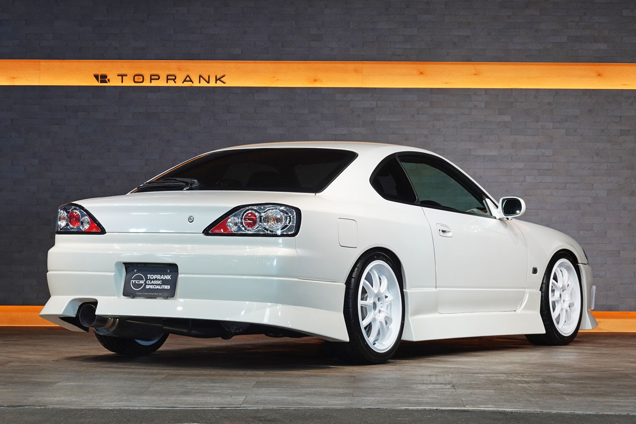 1999 Nissan SILVIA Nissan S15 Silvia SPEC-S, URAS Aero, HKS Muffler, TEIN Coilovers