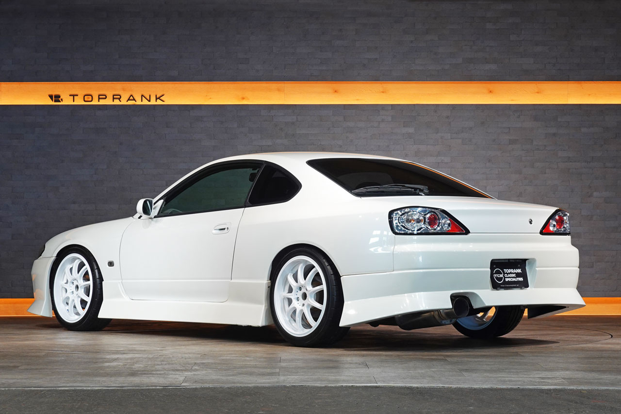 1999 Nissan SILVIA Nissan S15 Silvia SPEC-S, URAS Aero, HKS Muffler, TEIN Coilovers