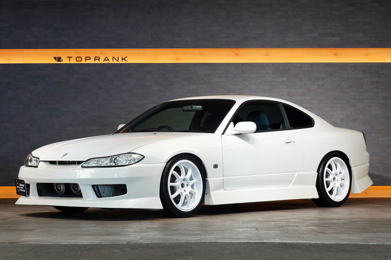 1999 Nissan SILVIA Nissan S15 Silvia SPEC-S, URAS Aero, HKS Muffler, TEIN Coilovers