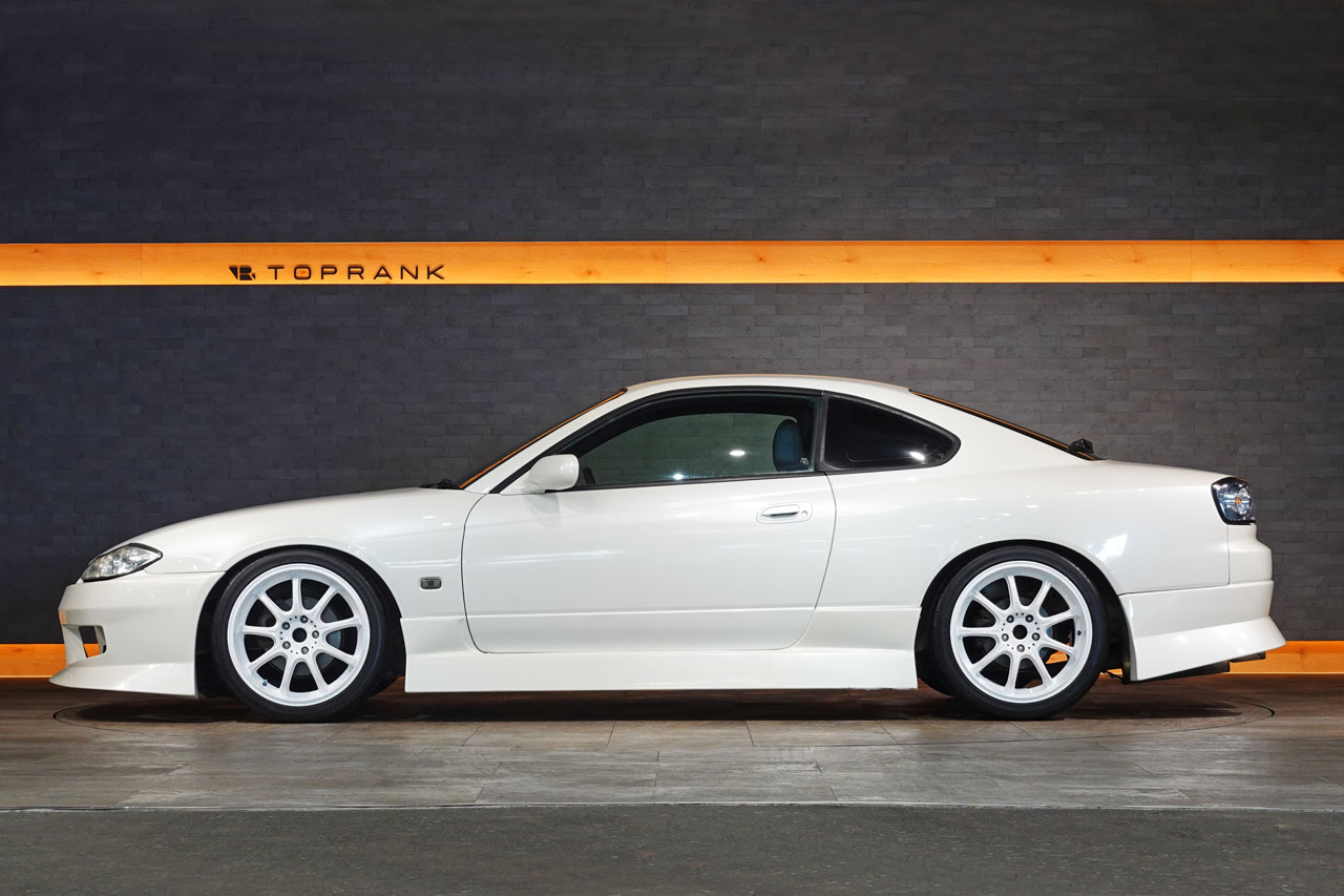 1999 Nissan SILVIA Nissan S15 Silvia SPEC-S, URAS Aero, HKS Muffler, TEIN Coilovers