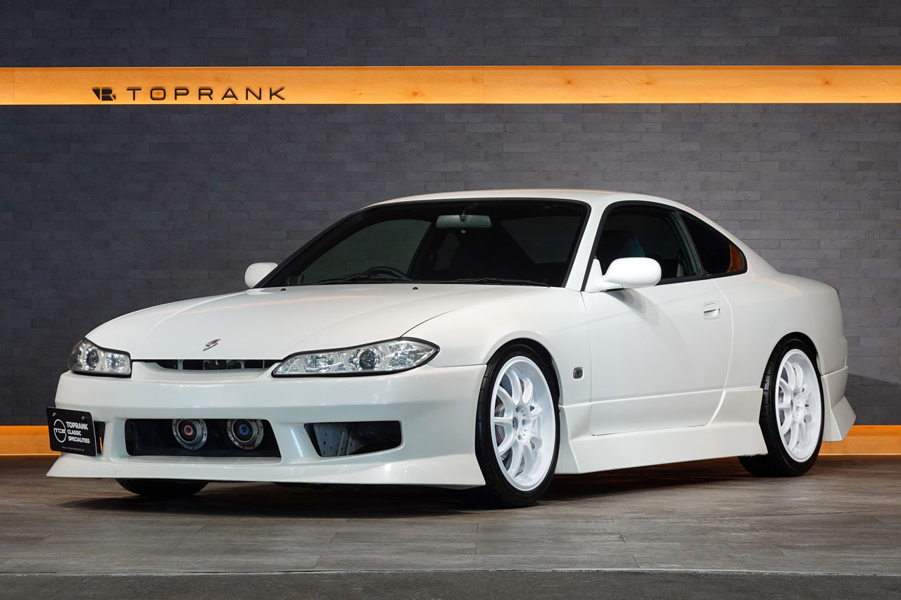 1999 Nissan SILVIA Nissan S15 Silvia SPEC-S, URAS Aero, HKS Muffler, TEIN Coilovers