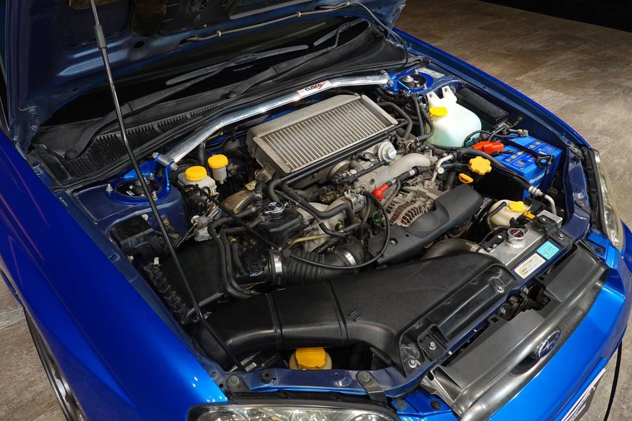 2004 Subaru IMPREZA GDA Impreza WRX WR Limited, Applied Model E, INGS 18 Inch Wheels, Fujitsubo Muffler