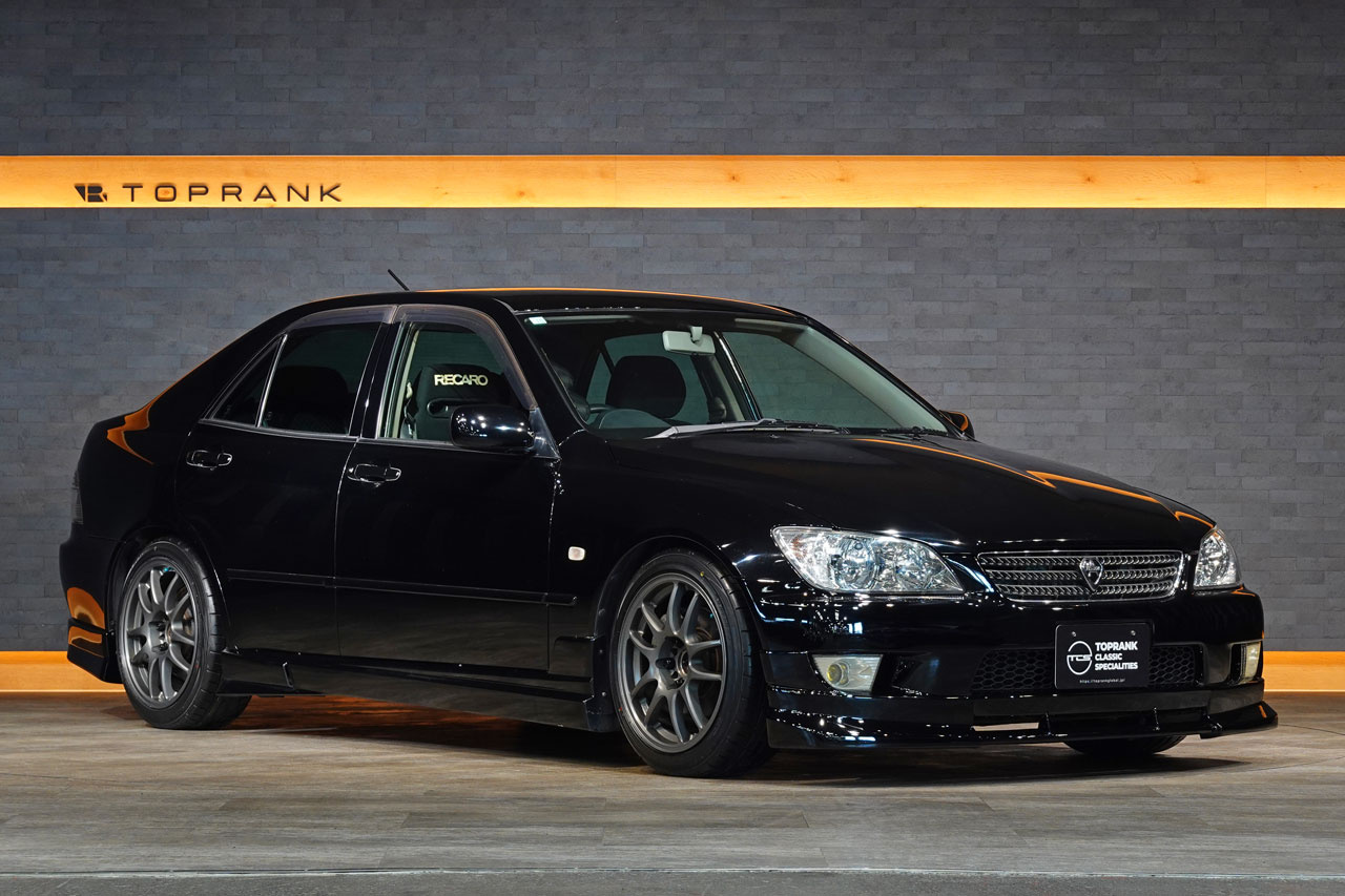 2002 Toyota ALTEZZA SXE10 ALTEZZA RS200 Limited, Cusco Height Adjustable Coilovers, Work Emotion 17 Inch Wheels