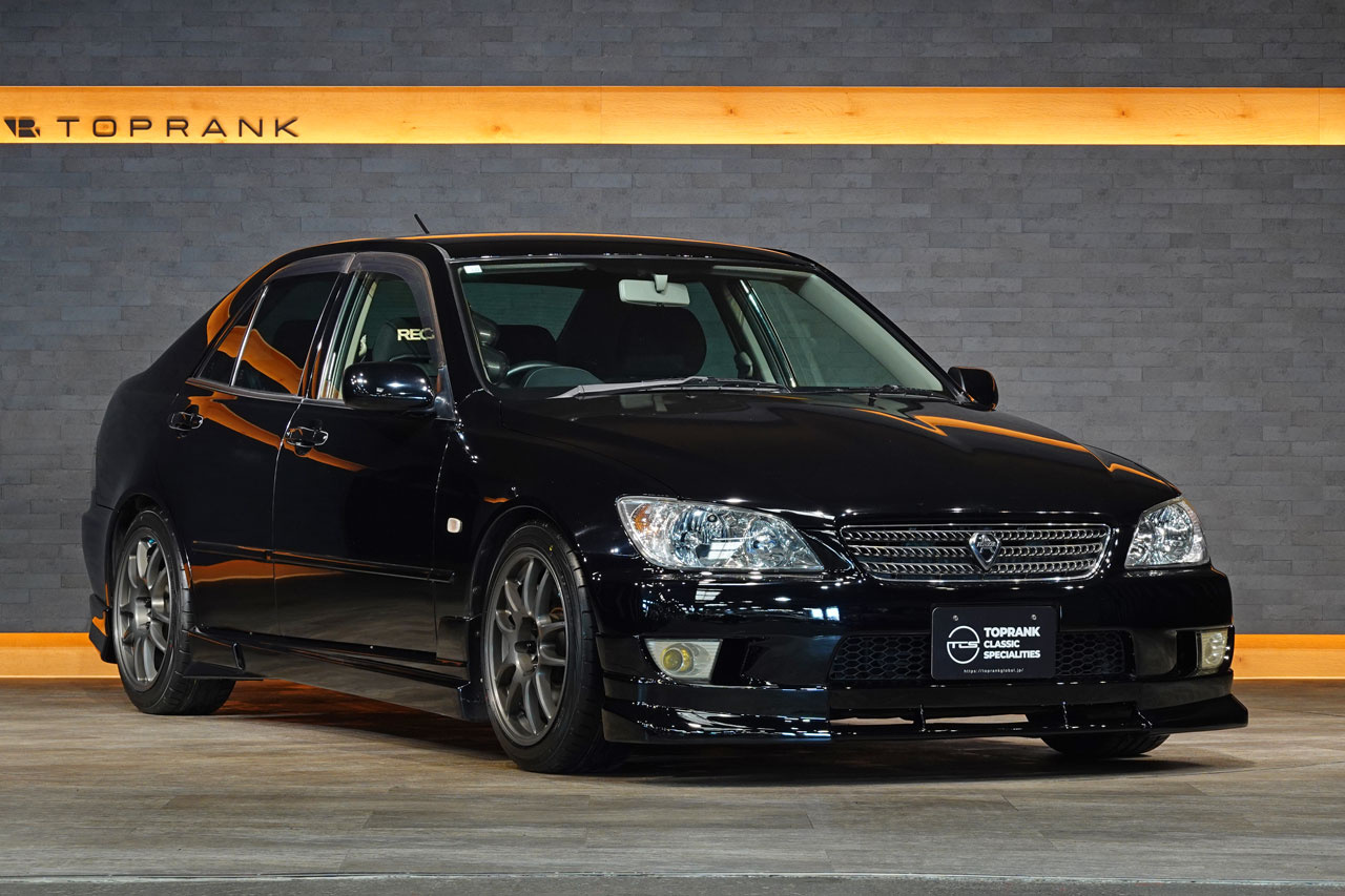2002 Toyota ALTEZZA SXE10 ALTEZZA RS200 Limited, Cusco Height Adjustable Coilovers, Work Emotion 17 Inch Wheels