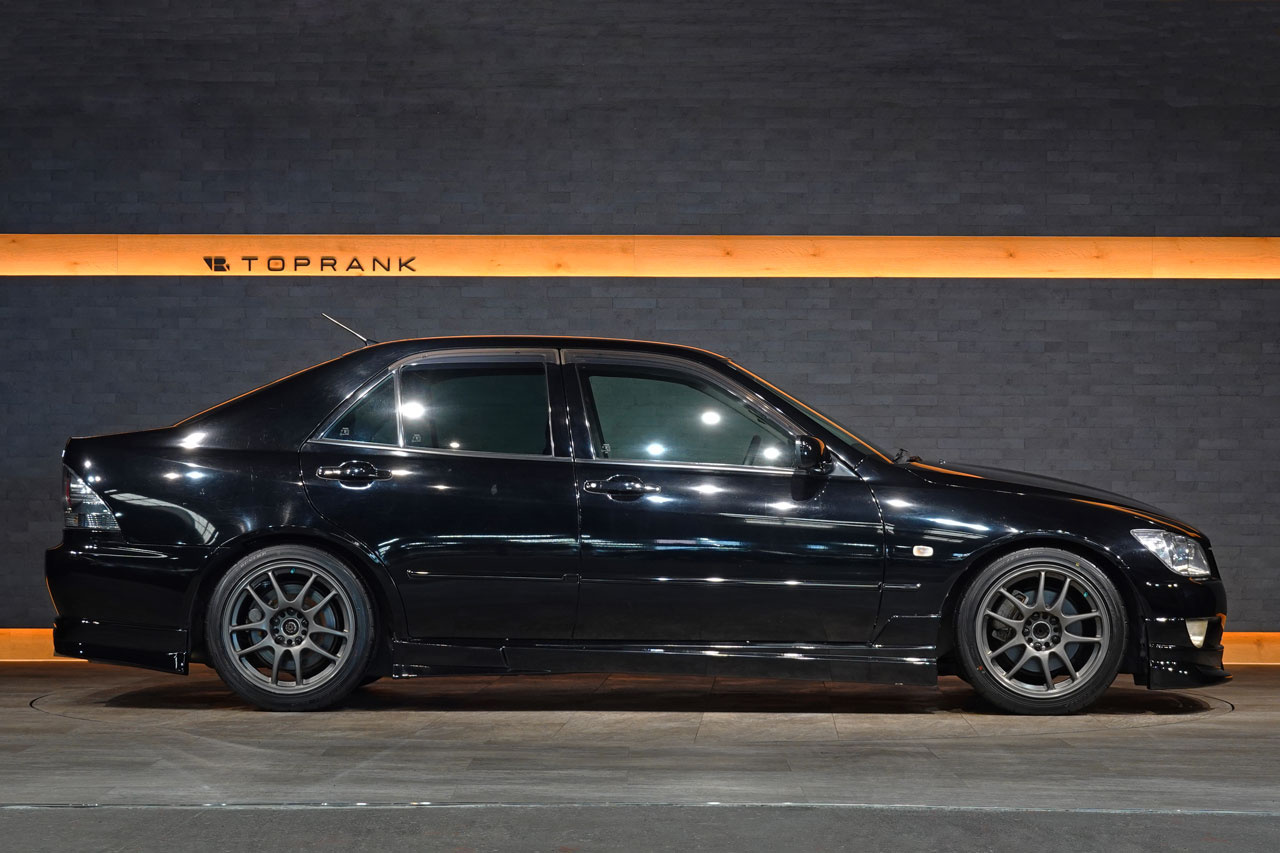 2002 Toyota ALTEZZA SXE10 ALTEZZA RS200 Limited, Cusco Height Adjustable Coilovers, Work Emotion 17 Inch Wheels
