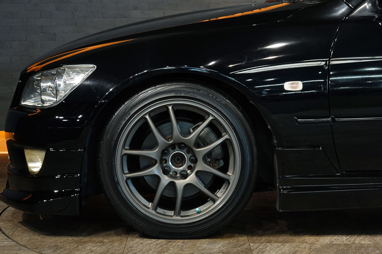 2002 Toyota ALTEZZA SXE10 ALTEZZA RS200 Limited, Cusco Height Adjustable Coilovers, Work Emotion 17 Inch Wheels