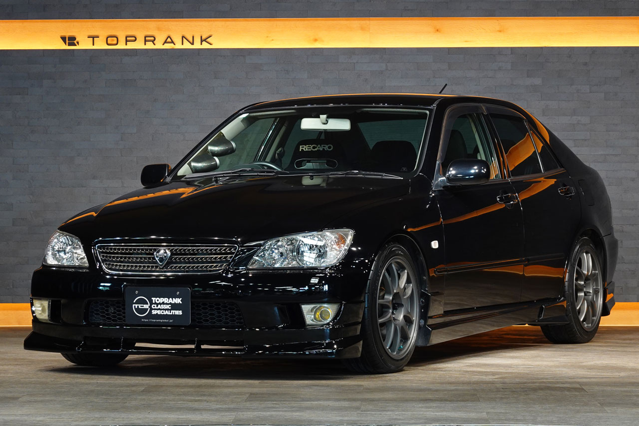 2002 Toyota ALTEZZA SXE10 ALTEZZA RS200 Limited, Cusco Height Adjustable Coilovers, Work Emotion 17 Inch Wheels
