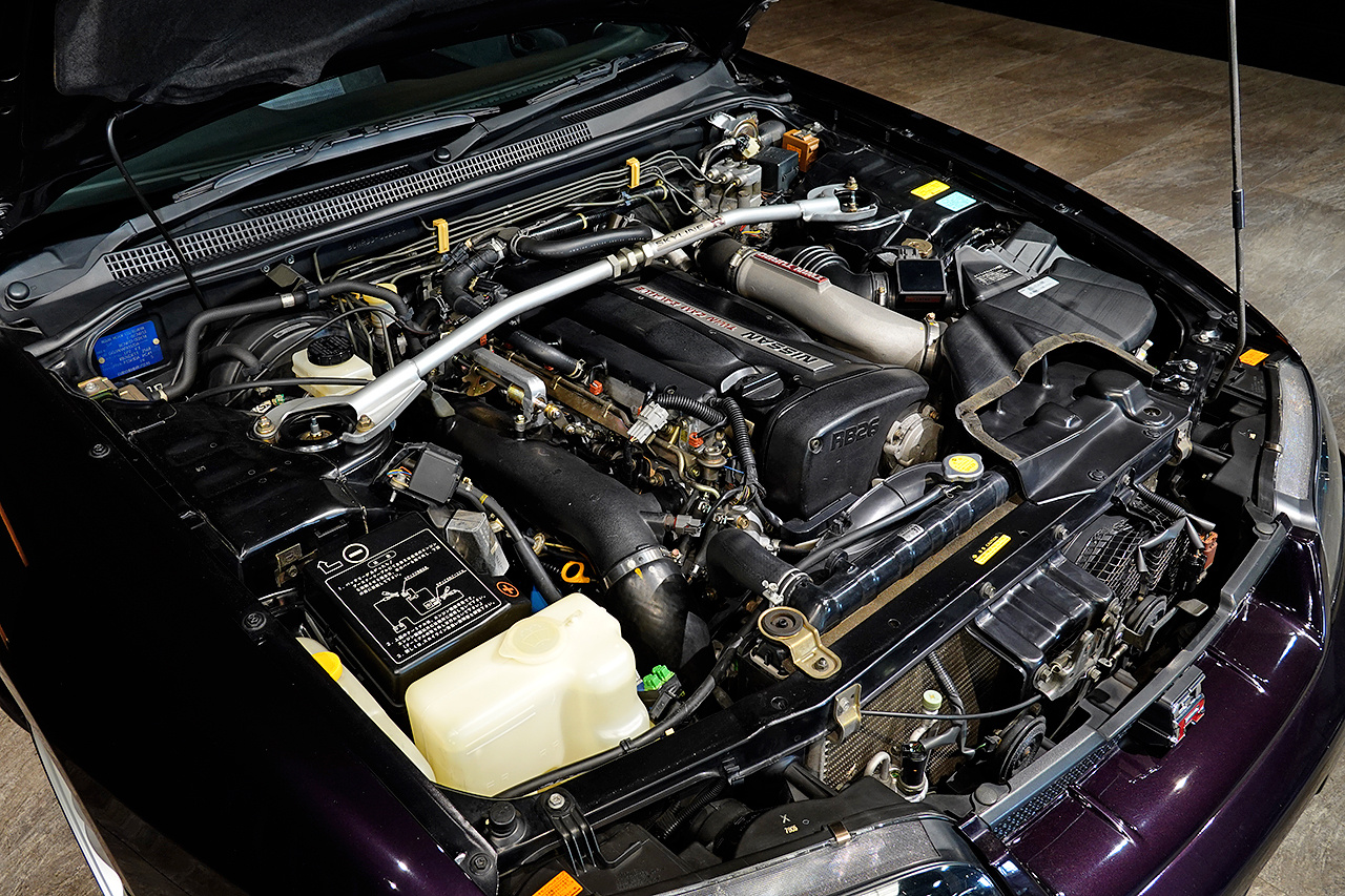 1995 Nissan SKYLINE GT-R BCNR33 R33 Skyline GT-R, Factory Midnight Purple -LP2-,  Series 3 Headlights, HKS EVC
