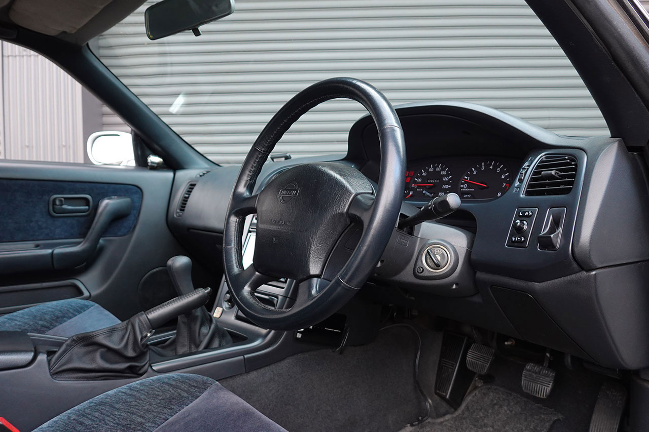 1996 Nissan SKYLINE COUPE ECR33 R33 Skyline GTS25t Type M, Aftermarket 17 Inch Wheels, KTS Height Adjustable Coilovers