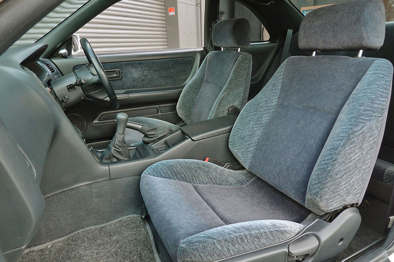 1996 Nissan SKYLINE COUPE ECR33 R33 Skyline GTS25t Type M, Aftermarket 17 Inch Wheels, KTS Height Adjustable Coilovers