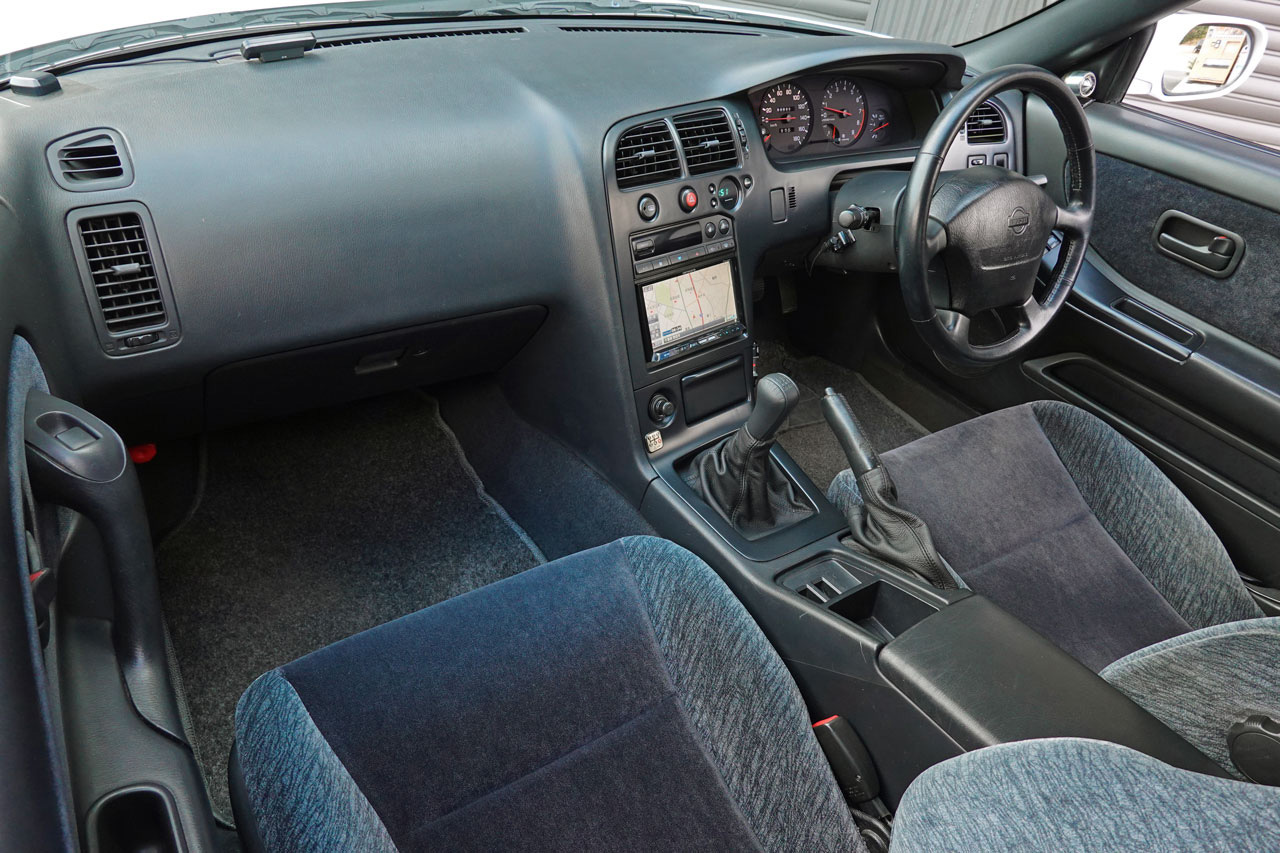 1996 Nissan SKYLINE COUPE ECR33 R33 Skyline GTS25t Type M, Aftermarket 17 Inch Wheels, KTS Height Adjustable Coilovers