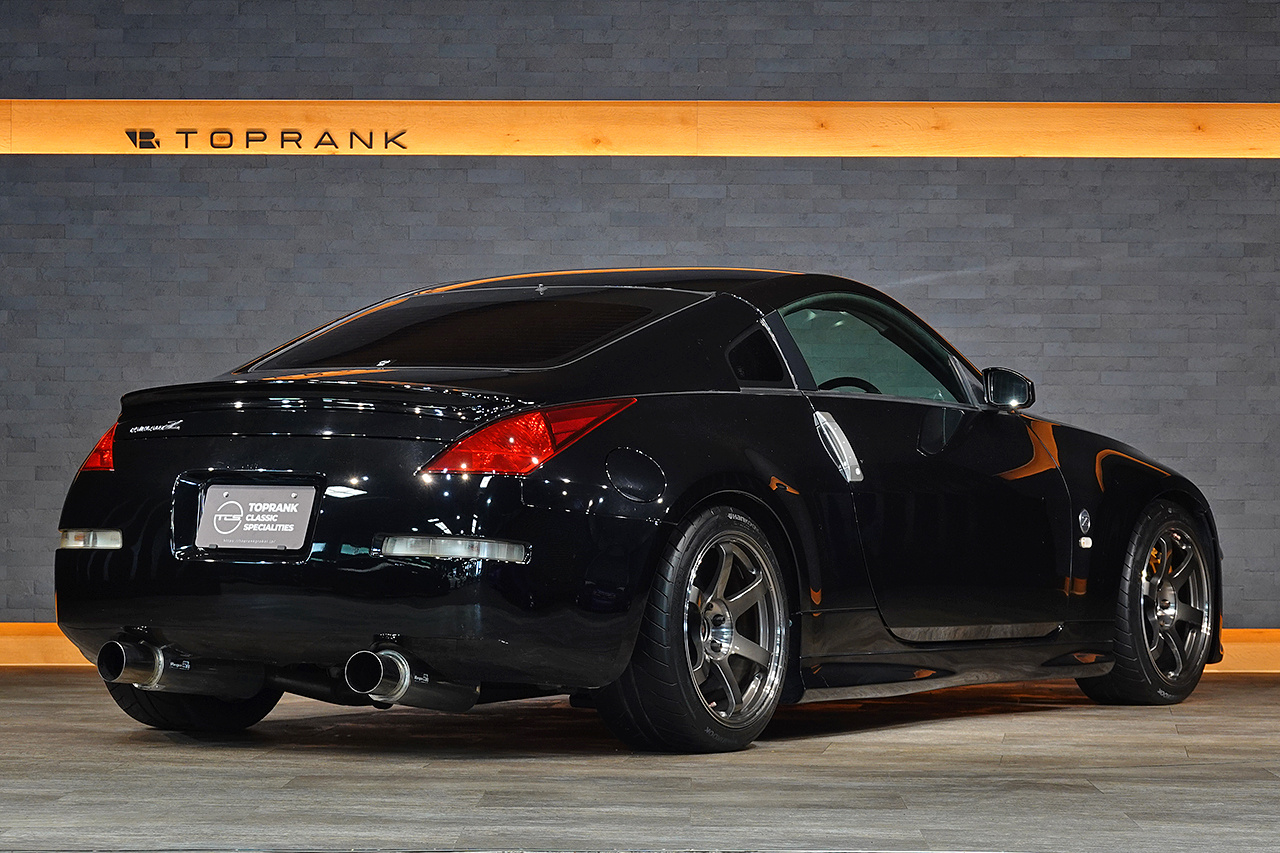 2003 Nissan FAIRLADY Z Nissan Z33 FAIRLADY Z Version S, Aftermarket Aero, RAYS Volk Racing TE37 SAGA SL 18inch Wheels