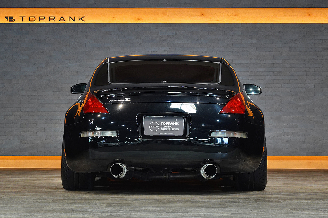 2003 Nissan FAIRLADY Z Nissan Z33 FAIRLADY Z Version S, Aftermarket Aero, RAYS Volk Racing TE37 SAGA SL 18inch Wheels