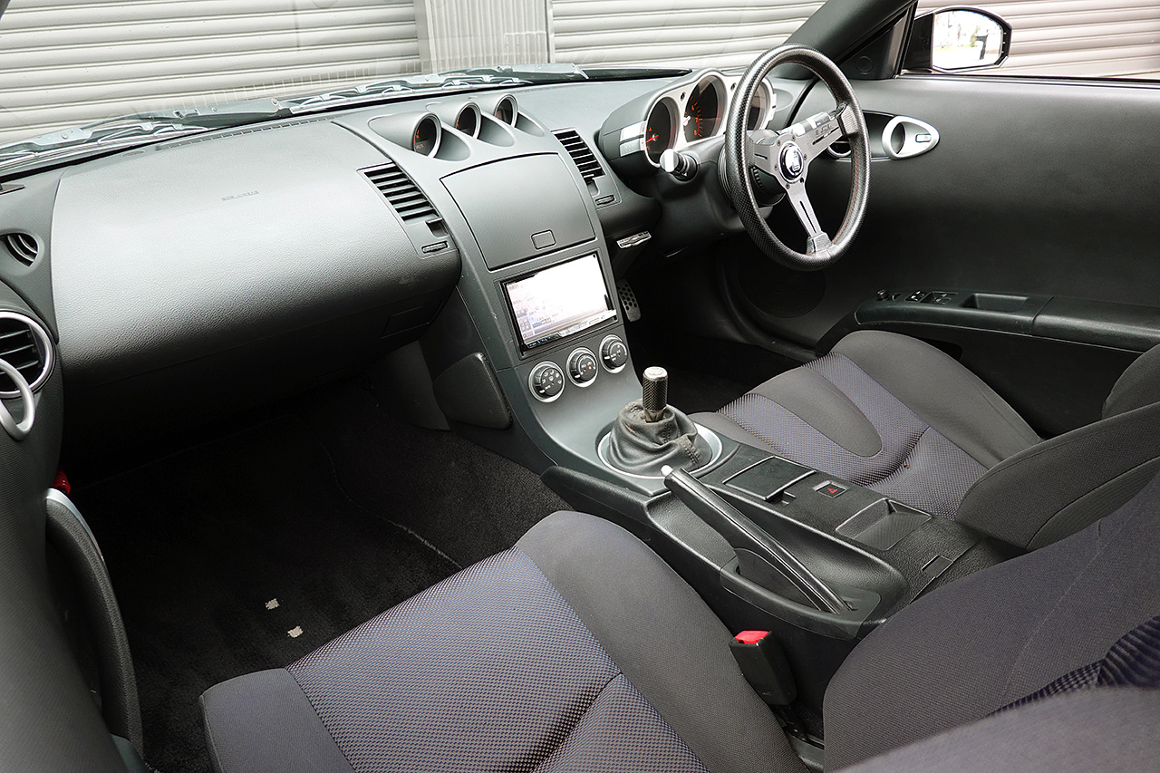 2003 Nissan FAIRLADY Z Nissan Z33 FAIRLADY Z Version S, Aftermarket Aero, RAYS Volk Racing TE37 SAGA SL 18inch Wheels