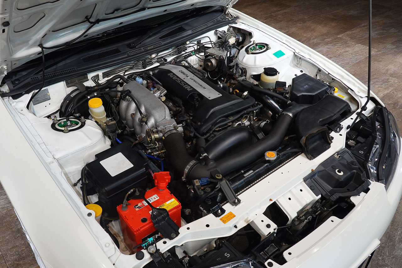 2002 Nissan SILVIA S15 Silvia Spec-R V Package, WORK Emotion ZR7 18 Inch Alloy Wheels, TEIN Height Adjustable Coilovers