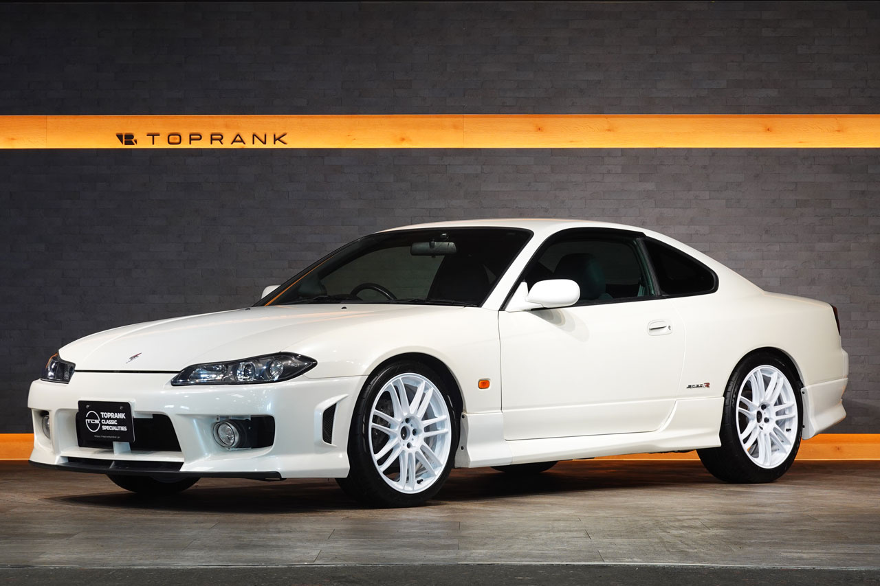 2002 Nissan SILVIA S15 Silvia Spec-R V Package, WORK Emotion ZR7 18 Inch Alloy Wheels, TEIN Height Adjustable Coilovers