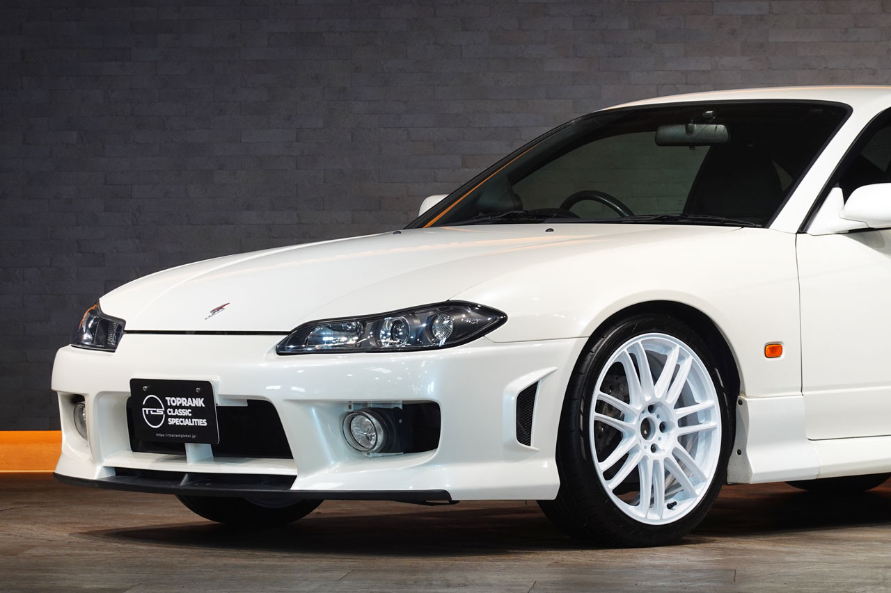 2002 Nissan SILVIA S15 Silvia Spec-R V Package, WORK Emotion ZR7 18 Inch Alloy Wheels, TEIN Height Adjustable Coilovers