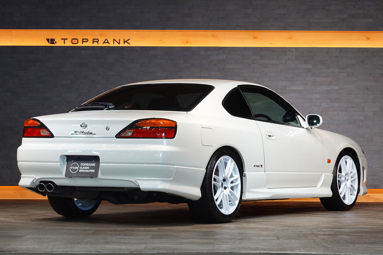 2002 Nissan SILVIA S15 Silvia Spec-R V Package, WORK Emotion ZR7 18 Inch Alloy Wheels, TEIN Height Adjustable Coilovers