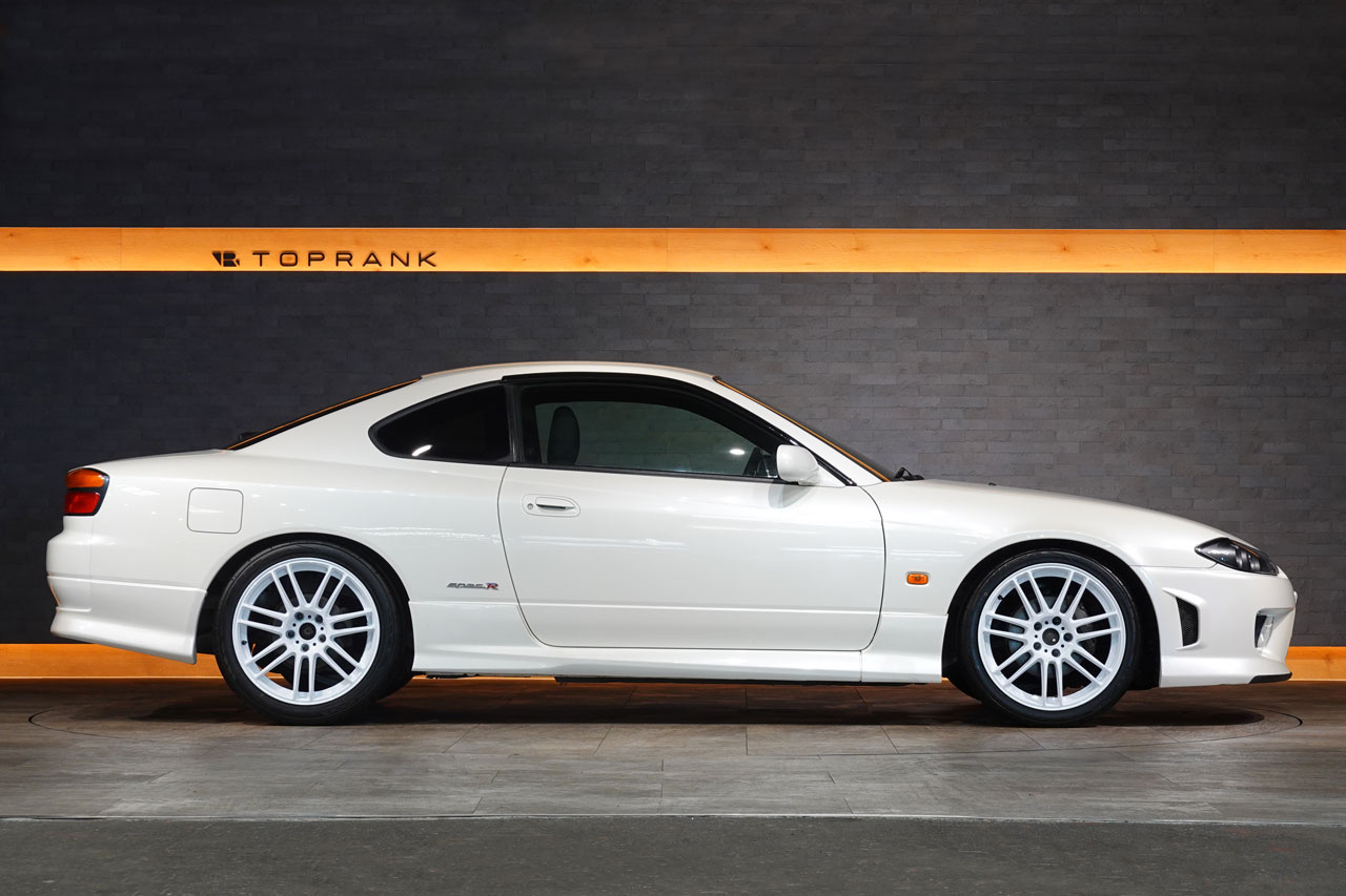 2002 Nissan SILVIA S15 Silvia Spec-R V Package, WORK Emotion ZR7 18 Inch Alloy Wheels, TEIN Height Adjustable Coilovers