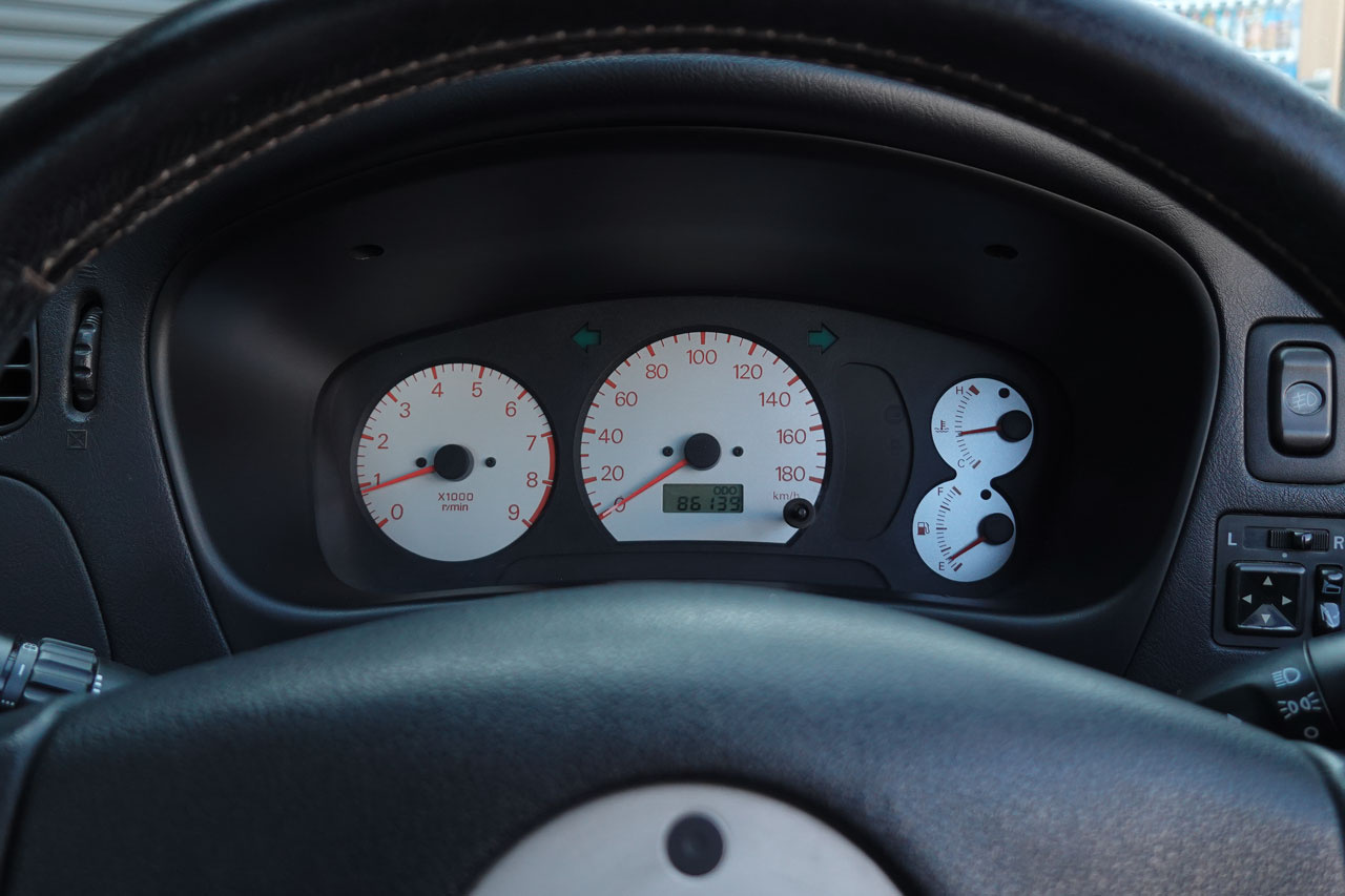 1996 Mitsubishi LANCER EVOLUTION CN9A Lancer GSR Evolution IV, Aftermarket Turbo Timer