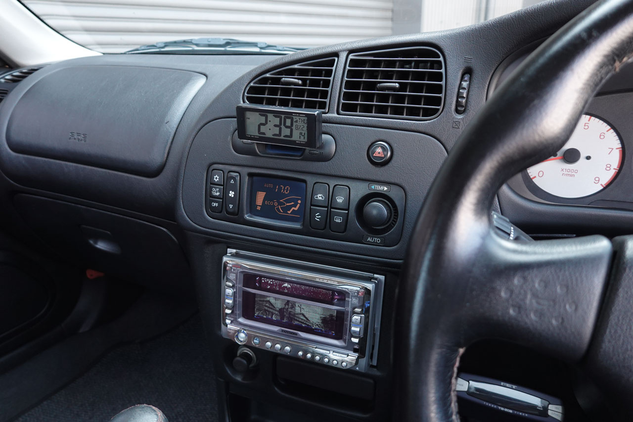 1996 Mitsubishi LANCER EVOLUTION CN9A Lancer GSR Evolution IV, Aftermarket Turbo Timer