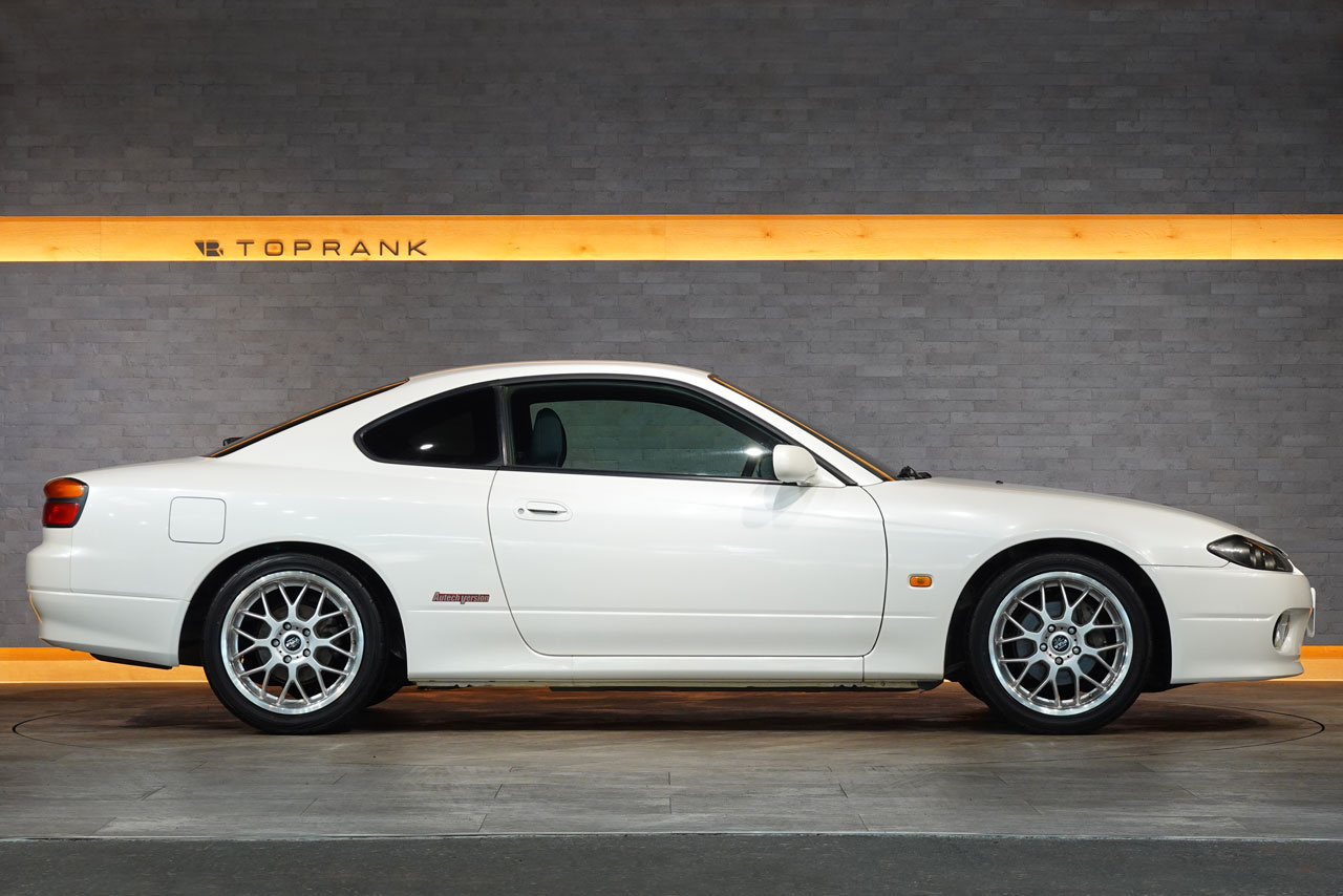 2000 Nissan SILVIA S15 Silvia Autech Version, ONE OWNER, SR20DE High Compression Engine, PIAA 17 Inch Alloy Wheels
