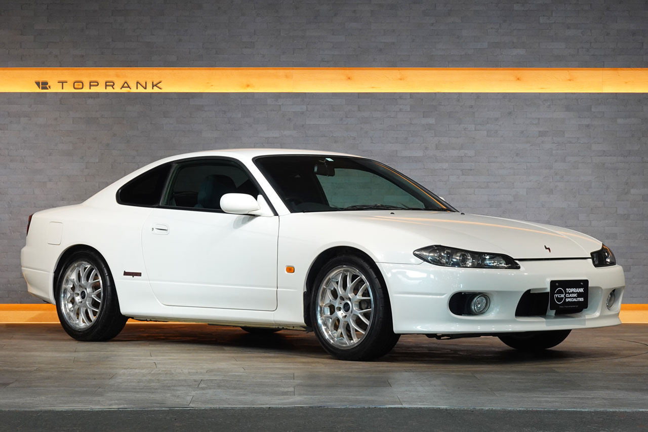 2000 Nissan SILVIA S15 Silvia Autech Version, ONE OWNER, SR20DE High Compression Engine, PIAA 17 Inch Alloy Wheels