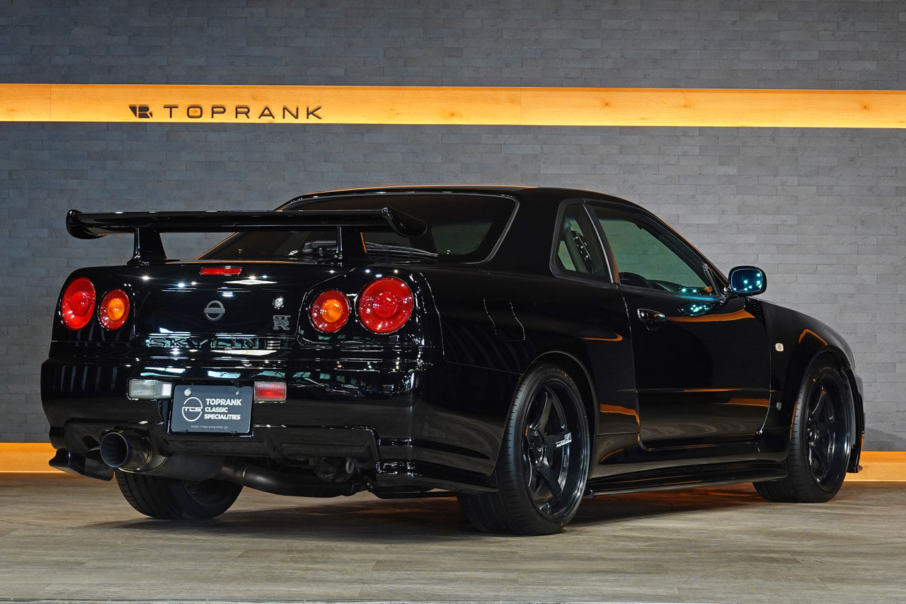 2002 Nissan SKYLINE GT-R BNR34 Skyline GT-R, Garage Yoshida Fully Restored Car, HKS 2.8L Step1/V-cam Built By Kansai Service