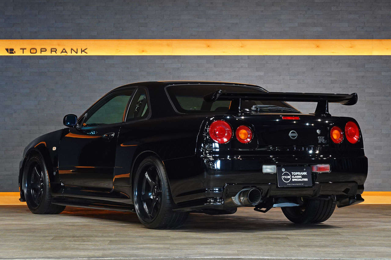 2002 Nissan SKYLINE GT-R BNR34 Skyline GT-R, Garage Yoshida Fully Restored Car, HKS 2.8L Step1/V-cam Built By Kansai Service