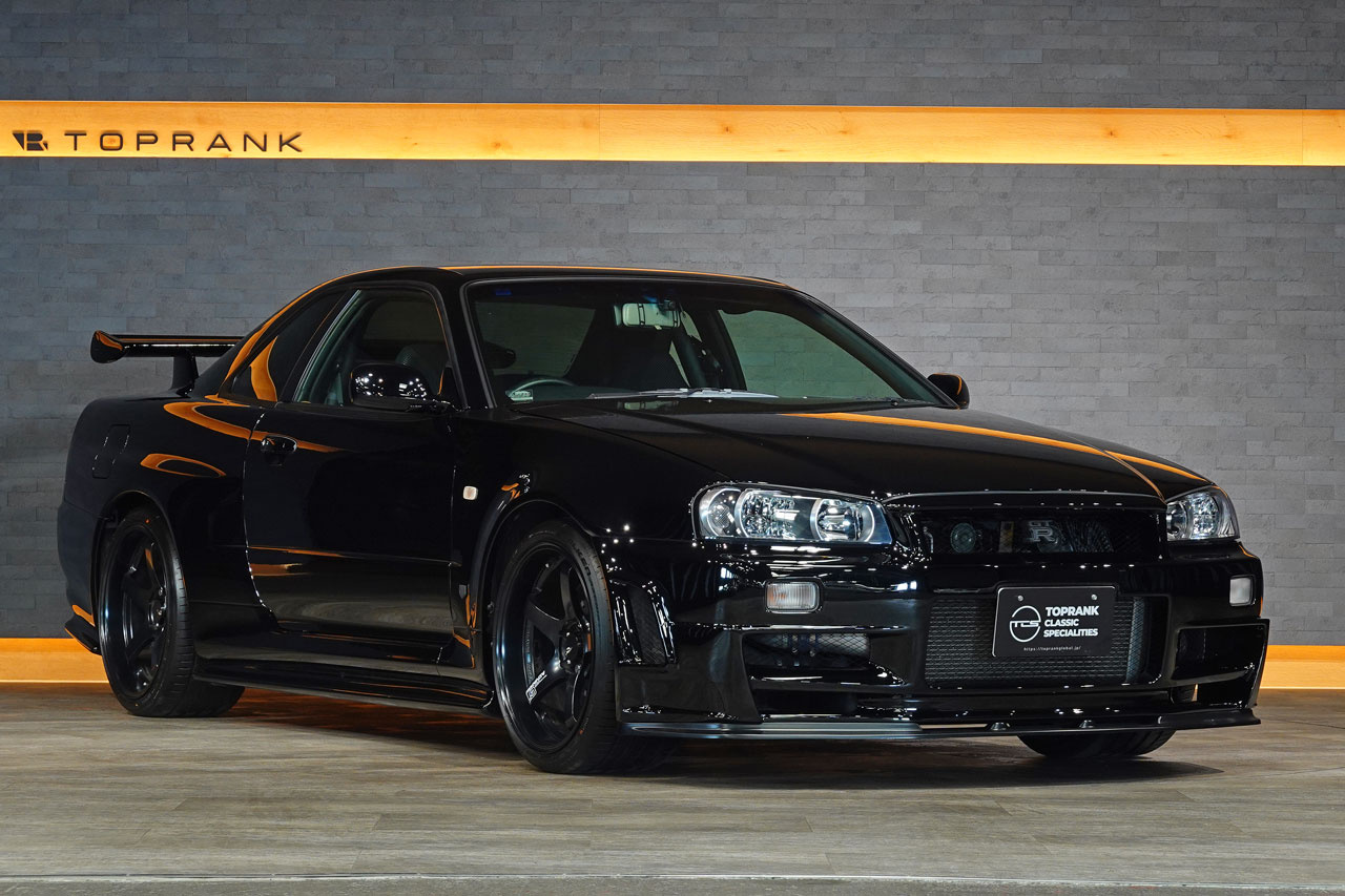 2002 Nissan SKYLINE GT-R BNR34 Skyline GT-R, Garage Yoshida Fully Restored Car, HKS 2.8L Step1/V-cam Built By Kansai Service