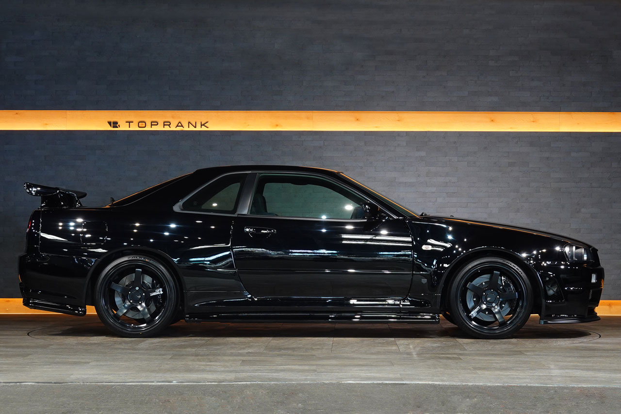 2002 Nissan SKYLINE GT-R BNR34 Skyline GT-R, Garage Yoshida Fully Restored Car, HKS 2.8L Step1/V-cam Built By Kansai Service