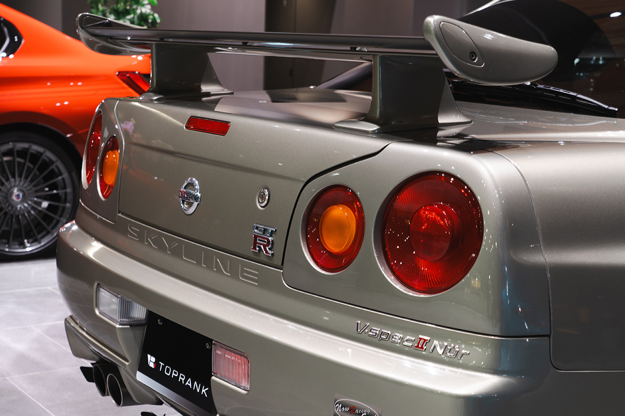 2002 Nissan SKYLINE GT-R BNR34 R34 Skyline GT-R V-Spec 2 Nür, ONE OWNER, Verified LOW Mileage, Factory Millennium Jade -JW0-