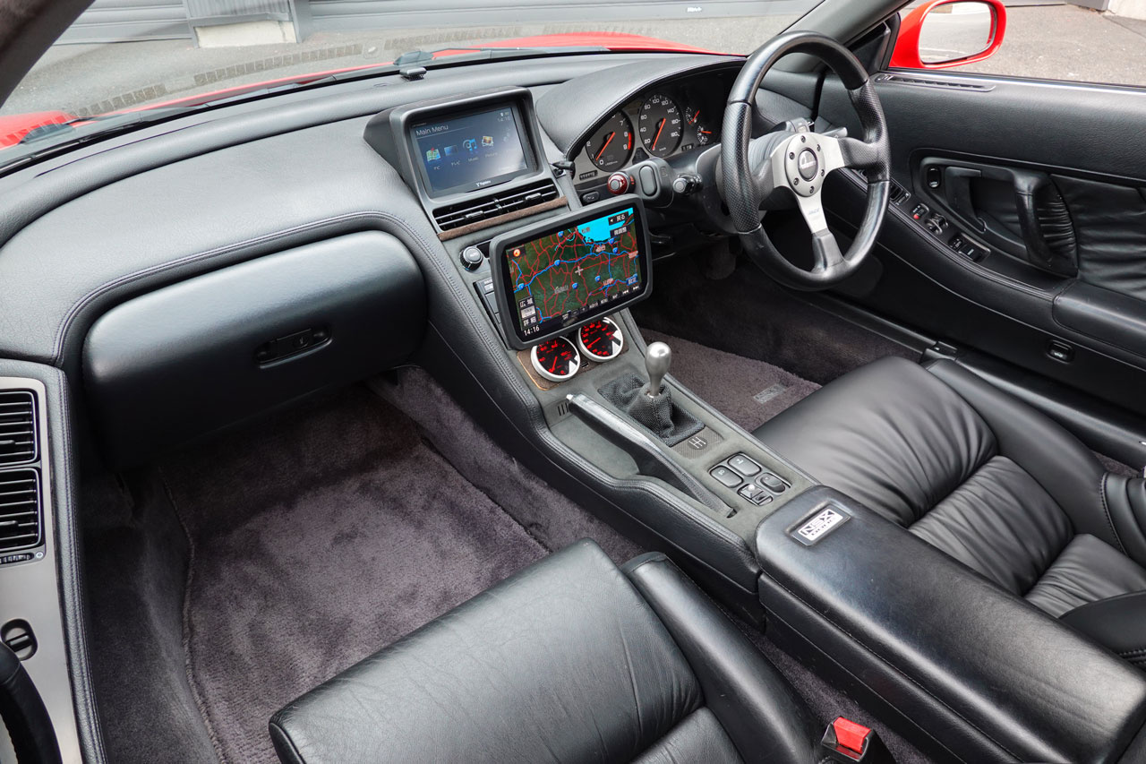 1991 Honda NSX NA1 NSX, Weds Sports TC105X Alloy Wheels, ARC Titanium Muffler, KSP Height Adjustable Coilovers