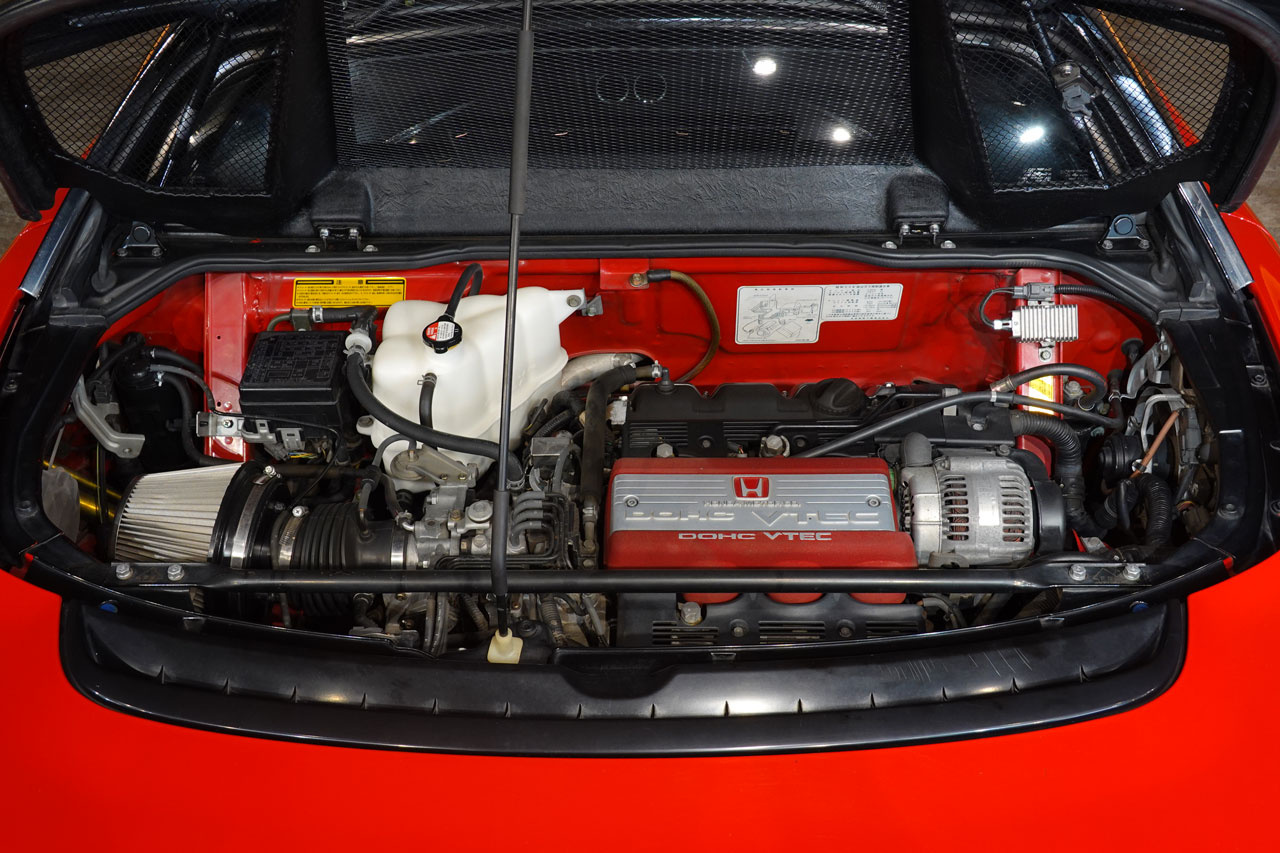 1991 Honda NSX NA1 NSX, Weds Sports TC105X Alloy Wheels, ARC Titanium Muffler, KSP Height Adjustable Coilovers