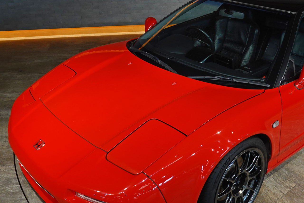 1991 Honda NSX NA1 NSX, Weds Sports TC105X Alloy Wheels, ARC Titanium Muffler, KSP Height Adjustable Coilovers