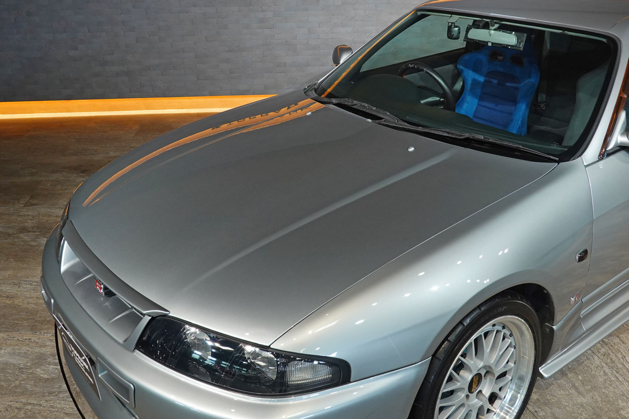 1996 Nissan SKYLINE GT-R BCNR33 R33 Skyline GT-R, BBS Wheels, HKS Air Cleaner, Aftermarket Brake Caliper