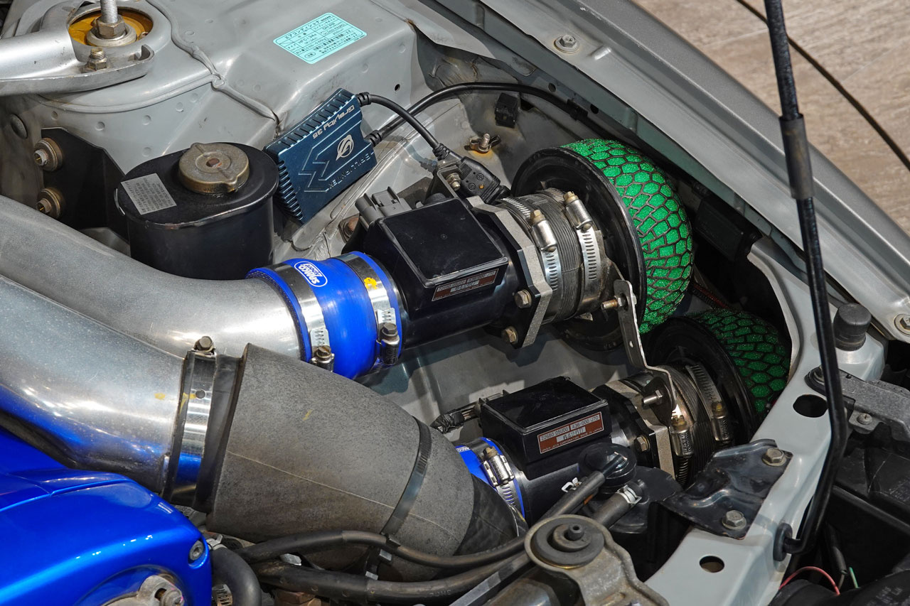 1996 Nissan SKYLINE GT-R BCNR33 R33 Skyline GT-R, BBS Wheels, HKS Air Cleaner, Aftermarket Brake Caliper