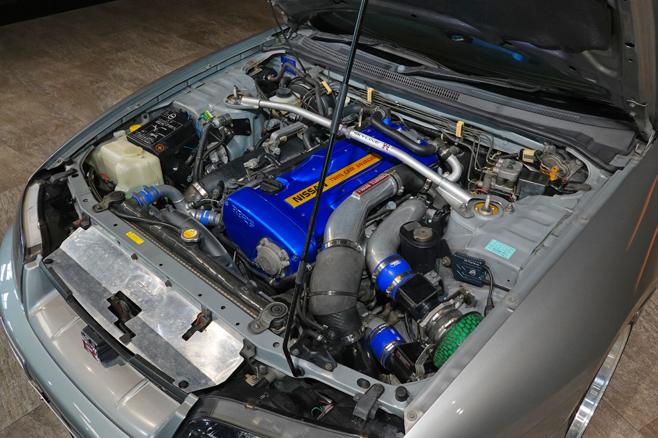 1996 Nissan SKYLINE GT-R BCNR33 R33 Skyline GT-R, BBS Wheels, HKS Air Cleaner, Aftermarket Brake Caliper