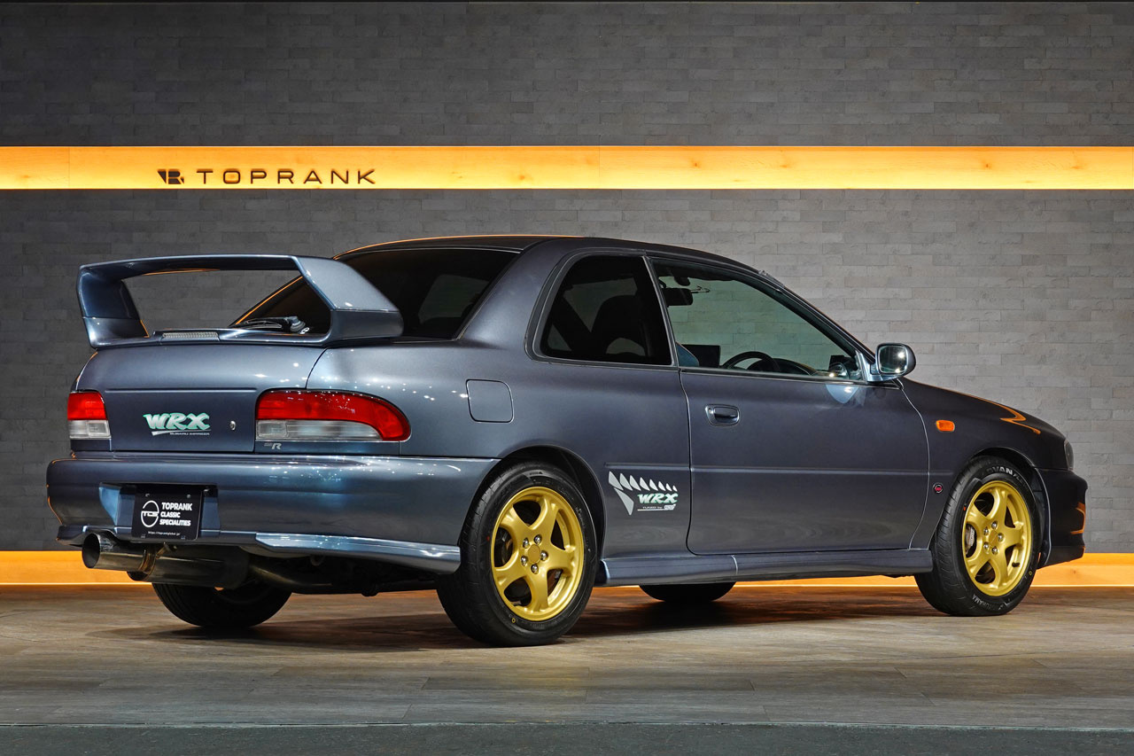1998 Subaru IMPREZA GC8 Subaru Impreza WRX Type R STi Version V, HKS Muffler