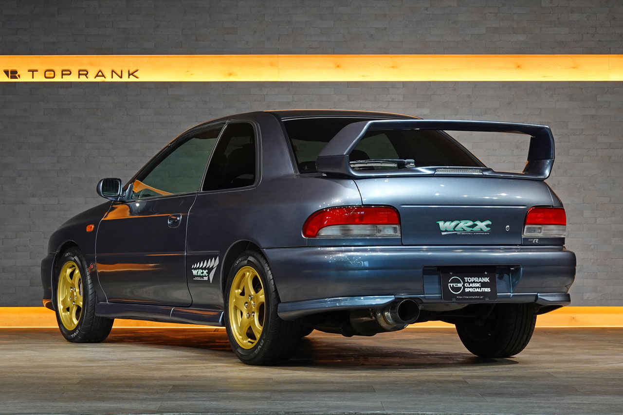 1998 Subaru IMPREZA GC8 Subaru Impreza WRX Type R STi Version V, HKS Muffler