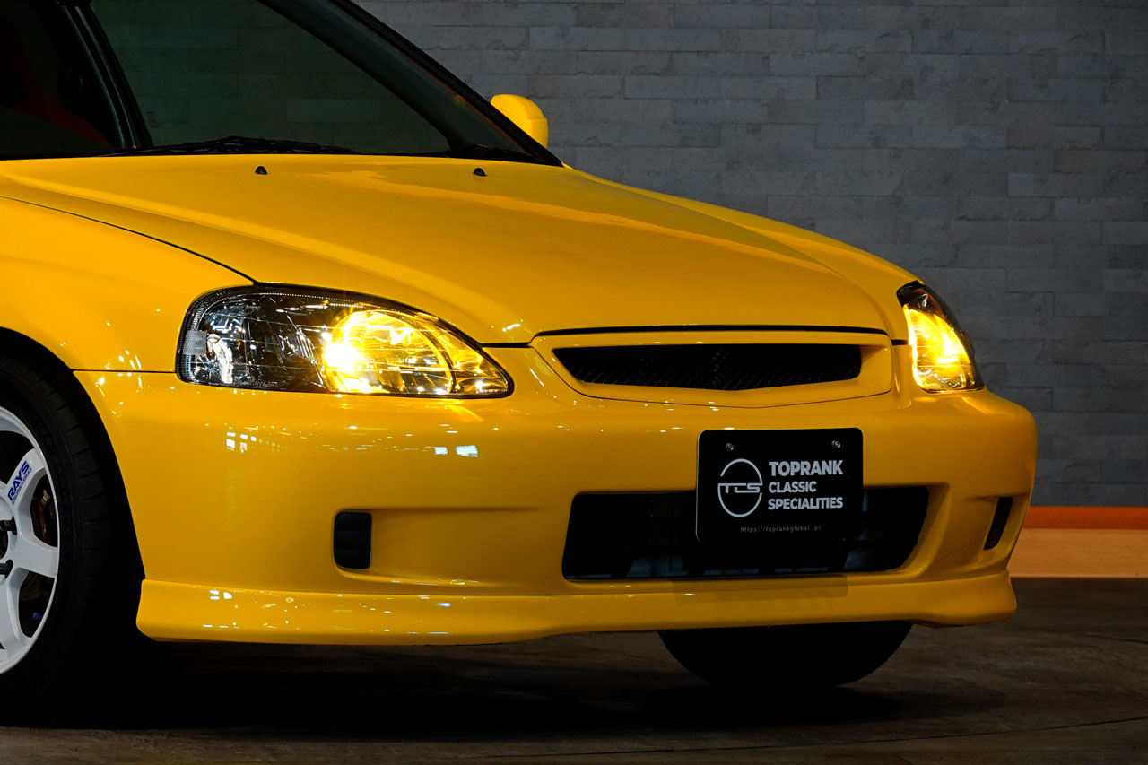 1999 Honda CIVIC TYPE R EK9 Civic Type-R, Factory Red Recaro Seats, ZEROFIGHTER Exhaust Manifold/Muffler