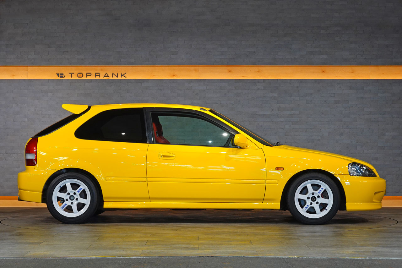 1999 Honda CIVIC TYPE R EK9 Civic Type-R, Factory Red Recaro Seats, ZEROFIGHTER Exhaust Manifold/Muffler