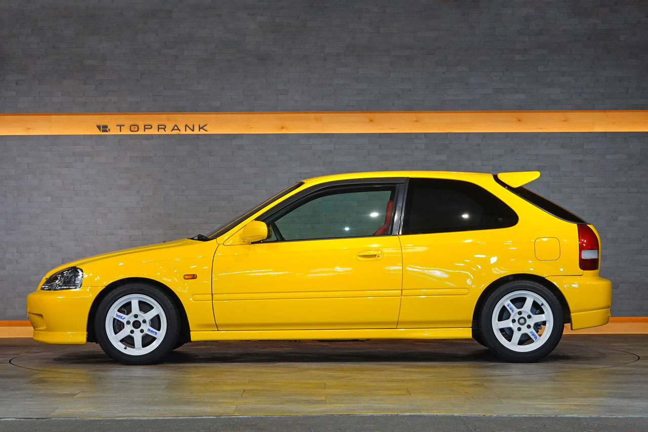 1999 Honda CIVIC TYPE R EK9 Civic Type-R, Factory Red Recaro Seats, ZEROFIGHTER Exhaust Manifold/Muffler