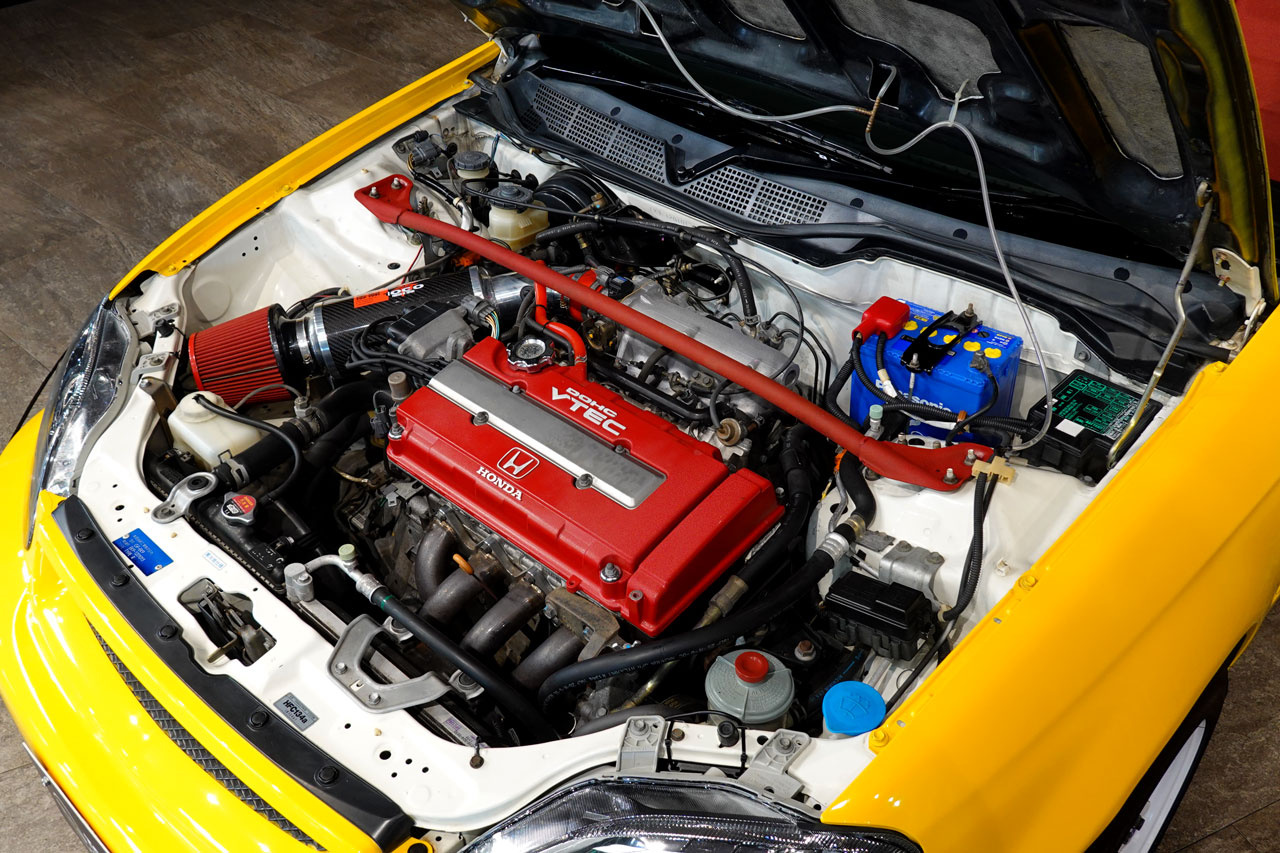 1999 Honda CIVIC TYPE R EK9 Civic Type-R, Factory Red Recaro Seats, ZEROFIGHTER Exhaust Manifold/Muffler