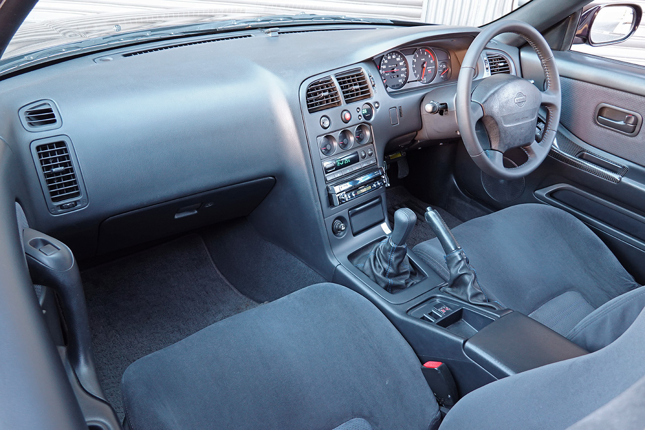 1995 Nissan SKYLINE GT-R BCNR33 R33 Skyline GT-R V-SPEC, Factory Midnight Purple LP2, Verified Low Mileage, Fujitsubo Muffler