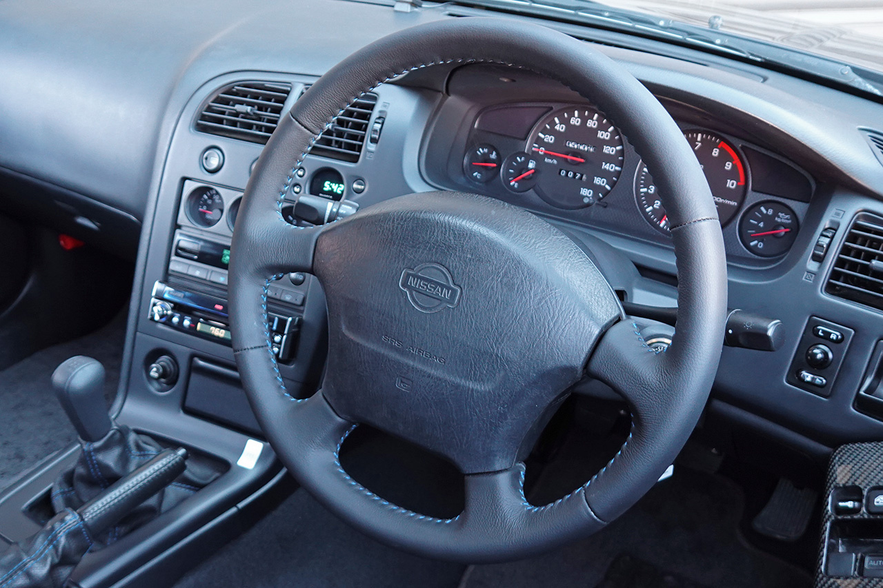 1995 Nissan SKYLINE GT-R BCNR33 R33 Skyline GT-R V-SPEC, Factory Midnight Purple LP2, Verified Low Mileage, Fujitsubo Muffler