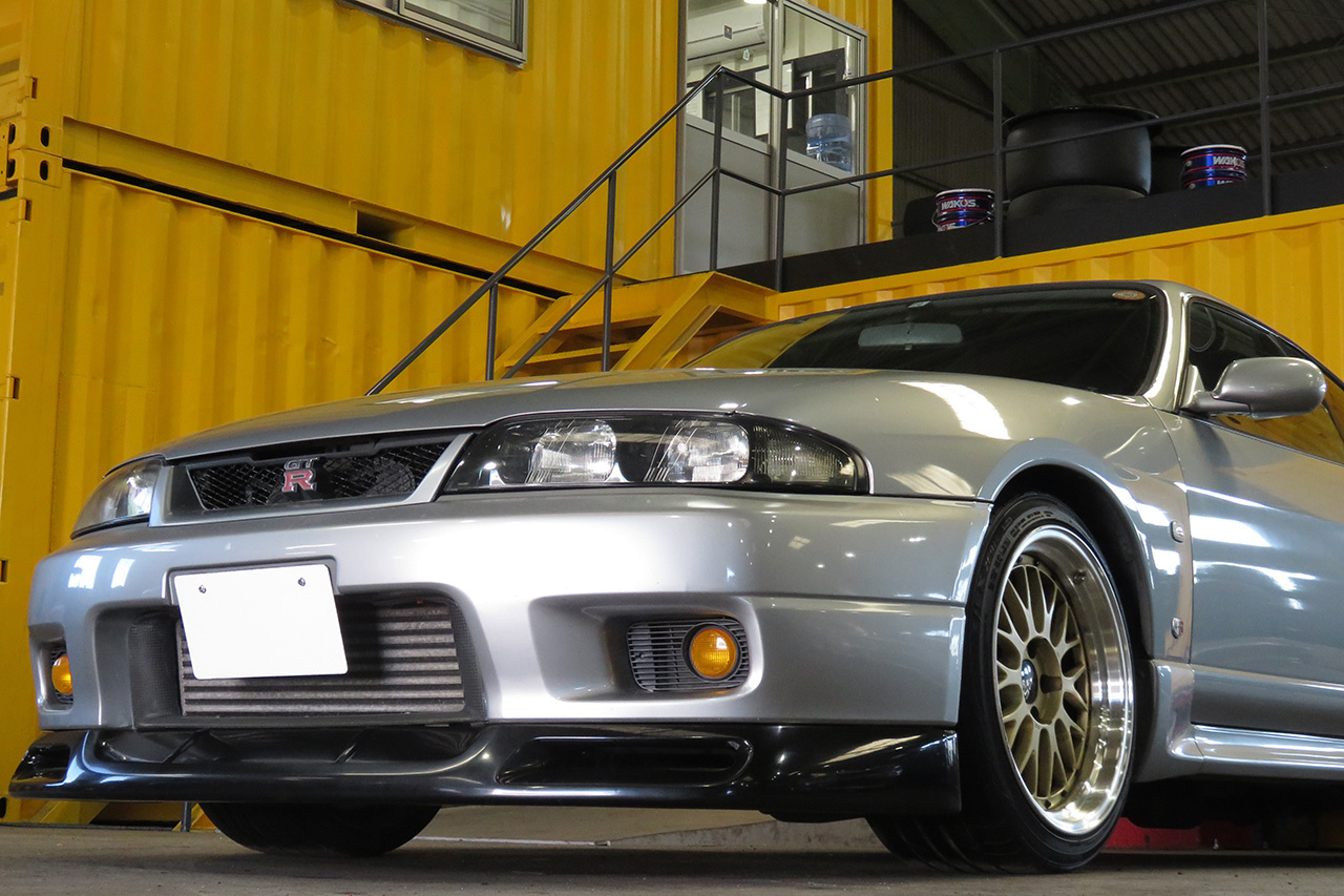 1996 Nissan SKYLINE GT-R R33 GT-R V SPEC Series 2 BBS APEXi NUR SPEC MUFFLER